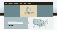Desktop Screenshot of firstpointemanagementgroup.com