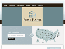 Tablet Screenshot of firstpointemanagementgroup.com